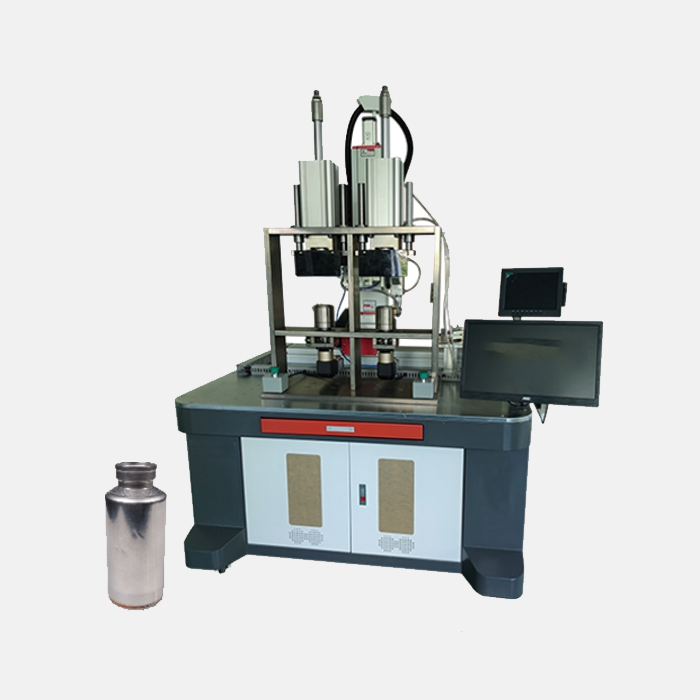 Insulated cup welding machine