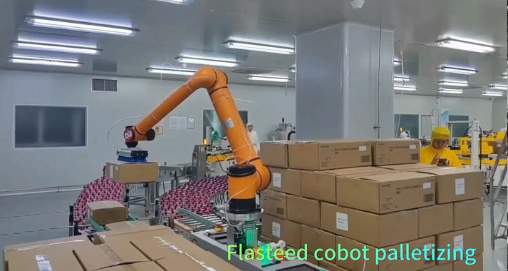 Cobot palletizing