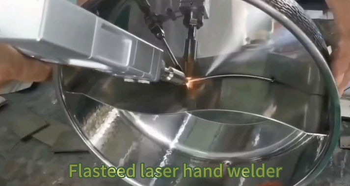 Laser hand welding